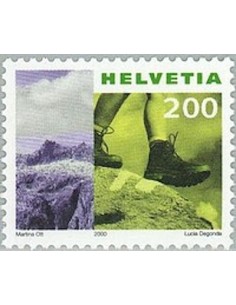 Timbre Poste Suisse N° 1669 Neuf ** philatelie foxtimbre