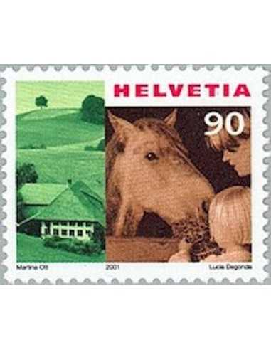 Timbre Poste Suisse N° 1687 Neuf ** philatelie foxtimbre