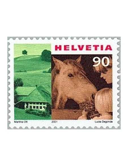 Timbre Poste Suisse N° 1687 Neuf ** philatelie foxtimbre