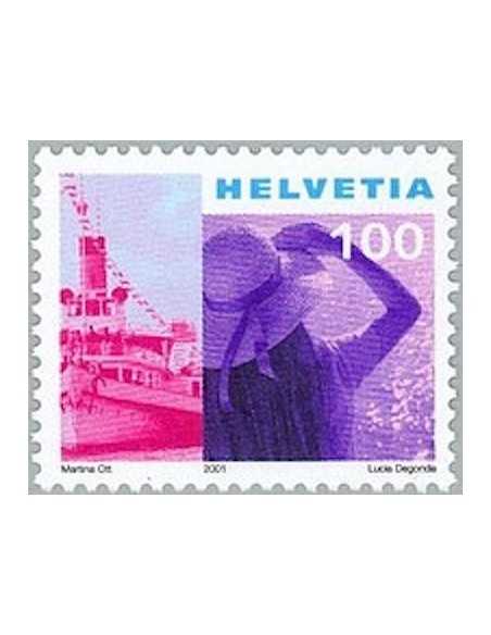 Timbre Poste Suisse N° 1688 Neuf ** philatelie foxtimbre