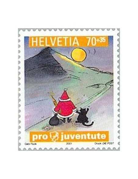 Timbre Poste Suisse N° 1697 Neuf ** philatelie foxtimbre