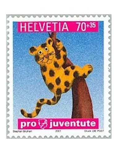 Timbre Poste Suisse N° 1698 Neuf ** philatelie foxtimbre