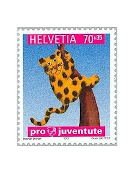 Timbre Poste Suisse N° 1698 Neuf ** philatelie foxtimbre