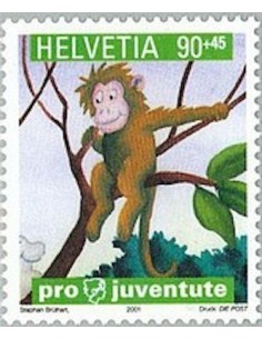 Timbre Poste Suisse N° 1700 Neuf ** philatelie foxtimbre