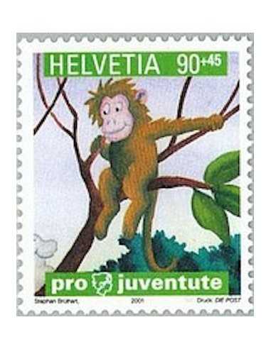 Timbre Poste Suisse N° 1700 Neuf ** philatelie foxtimbre