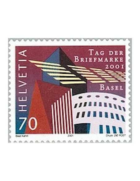 Timbre Poste Suisse N° 1702 Neuf ** philatelie foxtimbre