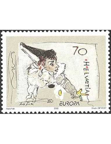 Timbre Poste Suisse N° 1719 Neuf ** philatelie foxtimbre