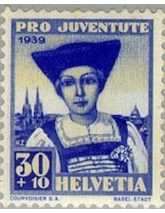 Timbre Poste Suisse N° 0347 Neuf *