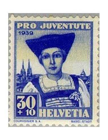 Timbre Poste Suisse N° 0347 Neuf *