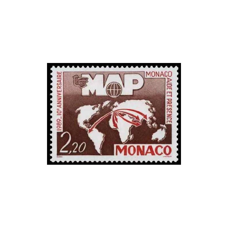 Monaco Neuf ** N° 1704