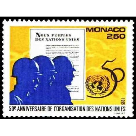 Monaco Neuf ** N° 2002