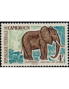 Timbre poste Cameroun N° 344 Obli