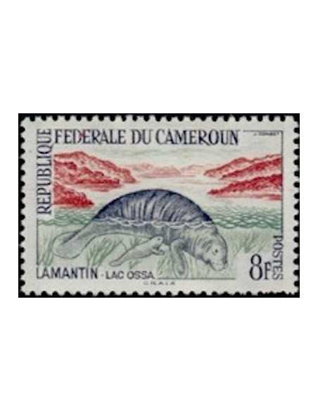 Timbre poste Cameroun N° 347 Obli