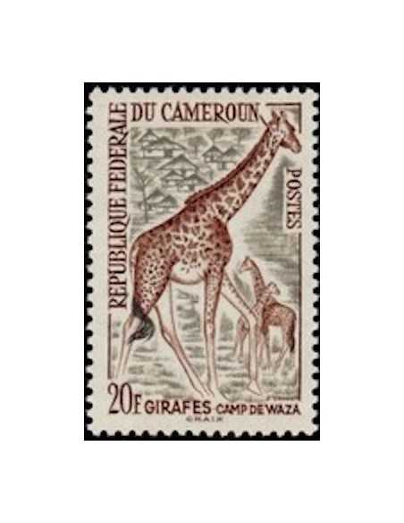 Timbre poste Cameroun N° 350 Obli