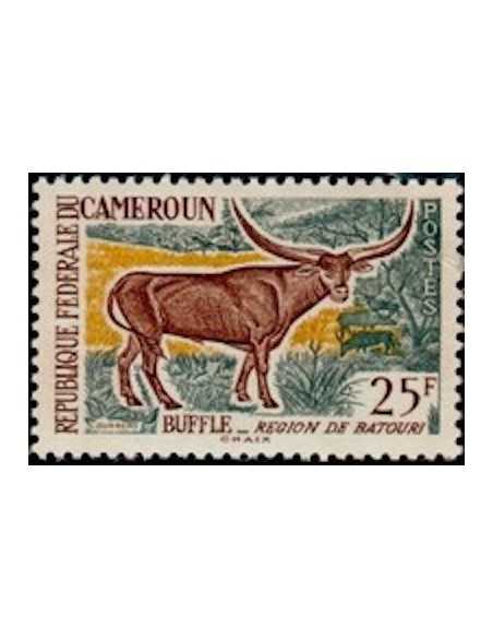 Timbre poste Cameroun N° 351 Obli