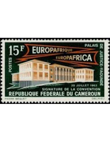 Timbre poste Cameroun N° 379 Obli