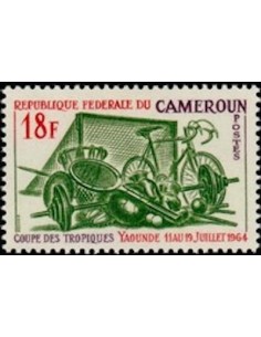 Timbre poste Cameroun N° 382 Obli