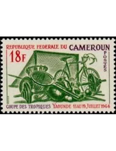 Timbre poste Cameroun N° 382 Obli