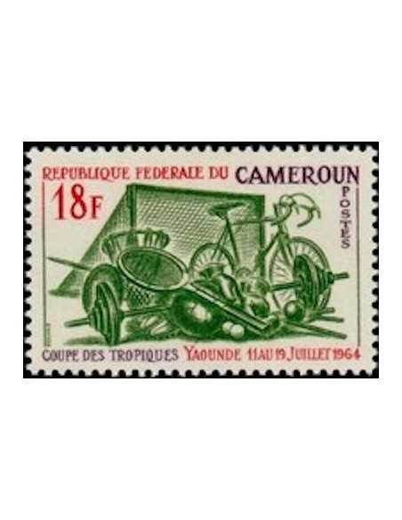Timbre poste Cameroun N° 382 Obli