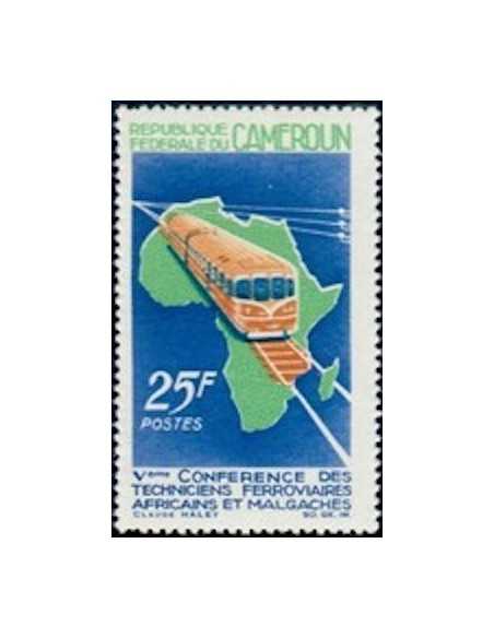 Timbre poste Cameroun N° 435 Obli
