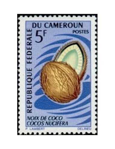 Timbre poste Cameroun N° 445 Obli
