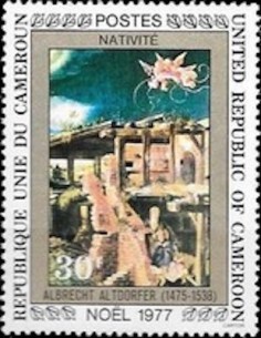 Timbre poste Cameroun N° 617 Obli