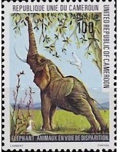 Timbre poste Cameroun N° 637 Obli