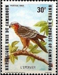 Timbre poste Cameroun N° 718 Obli