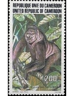 Timbre poste Cameroun N° 722 Obli