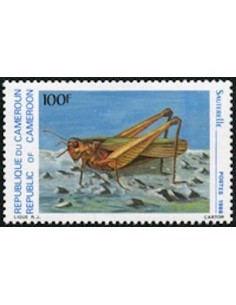 Timbre poste Cameroun N° 784 Obli