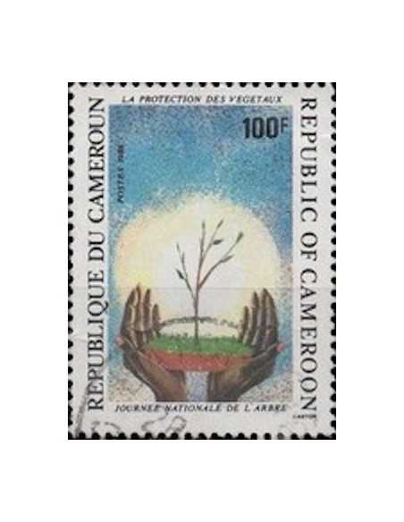 Timbre poste Cameroun N° 811 Obli