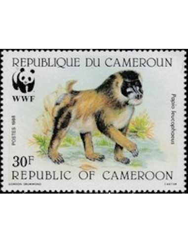 Timbre poste Cameroun N° 822 Obli