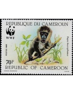Timbre poste Cameroun N° 824 Obli