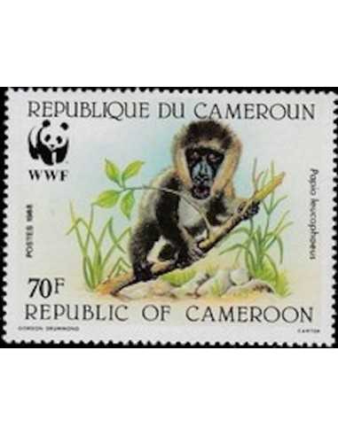 Timbre poste Cameroun N° 824 Obli