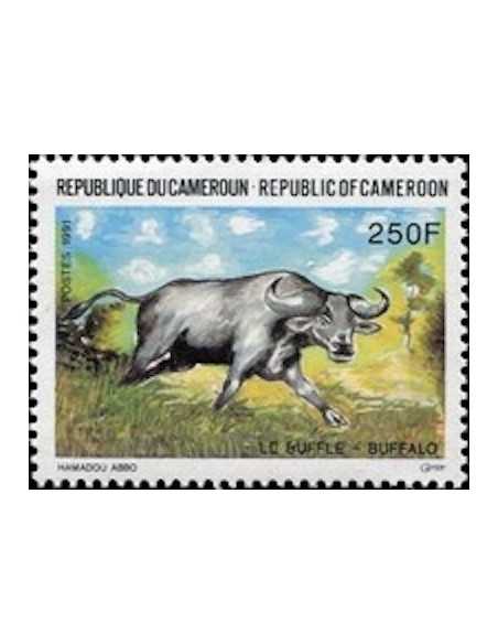 Timbre poste Cameroun N° 844 Obli