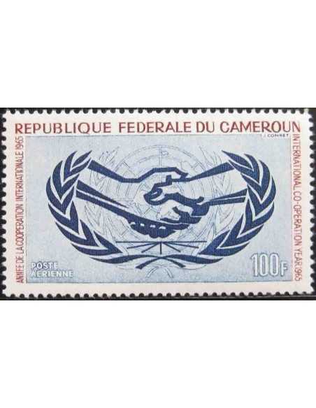 Timbre poste Cameroun PA N° 68 Obli