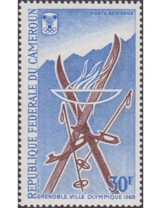 Timbre poste Cameroun PA N° 102 Obli