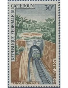 Timbre poste Cameroun PA N° 114 Obli