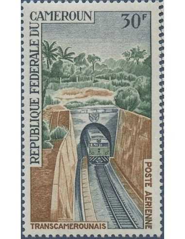 Timbre poste Cameroun PA N° 114 Obli