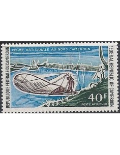 Timbre poste Cameroun PA N° 183 Obli