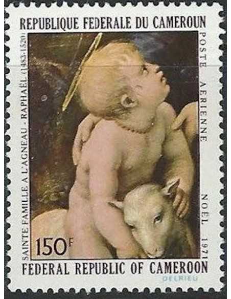 Timbre poste Cameroun PA N° 195 Obli