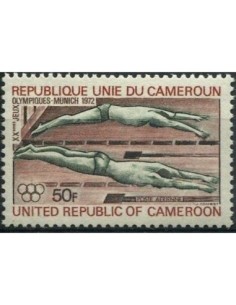 Timbre poste Cameroun PA N° 202 Obli