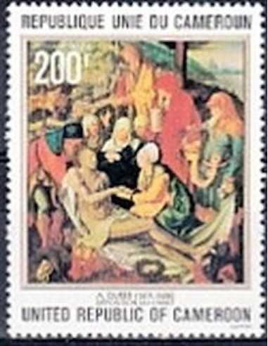 Timbre poste Cameroun PA N° 283 Obli