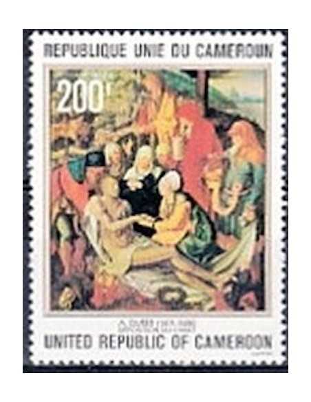 Timbre poste Cameroun PA N° 283 Obli