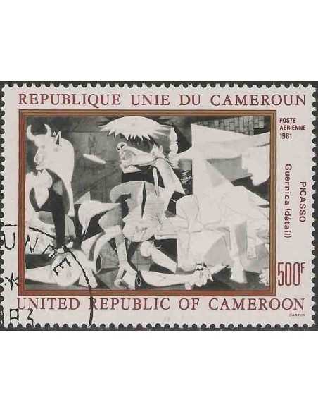Timbre poste Cameroun PA N° 310 Obli