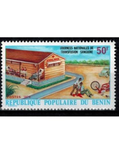 Timbre Poste BENIN N° 0378 Obli philatelie foxtimbre
