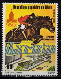 Timbre Poste BENIN N° 0487 Obli philatelie foxtimbre