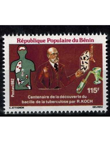 Timbre Poste BENIN N° 0537 Obli philatelie foxtimbre