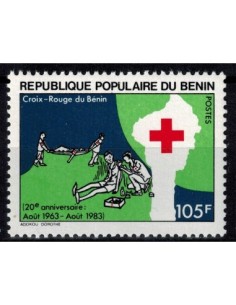 Timbre Poste BENIN N° 0566 Obli philatelie foxtimbre