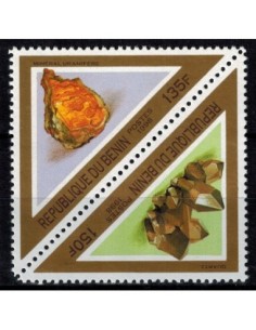 Timbre Poste BENIN N° 0808/809 Obli philatelie foxtimbre